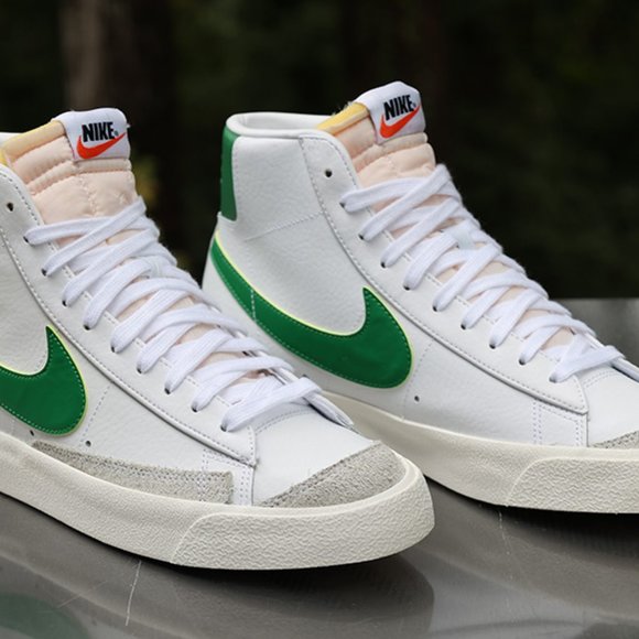 Nike Blazer Mid 77 Vintage White Pine Green Men's Size 9 - Picture 12 of 14